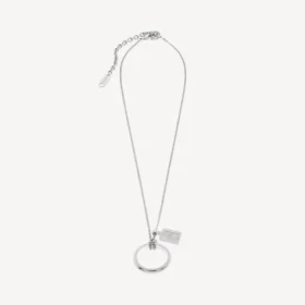 Collana con anello Saint-Germain in argento lucido