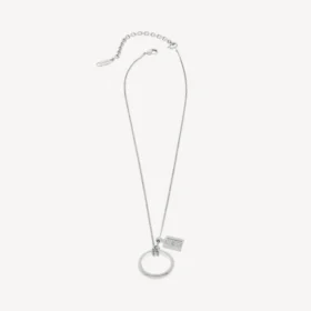 Collana con anello Saint-Germain in argento lucido
