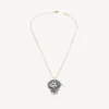 Collana con oroscopo del Capricorno in oro/argento