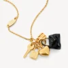Collana da collezione Carousel Rodeo da donna in oro/nero