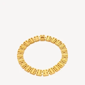 Collana da donna con maglie nano in oro