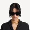 Collana da donna con maglie nano in oro Collana da donna con maglie nano in oro
