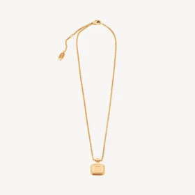 Collana lunga Nano Square in oro