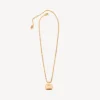 Collana lunga Nano Square in oro