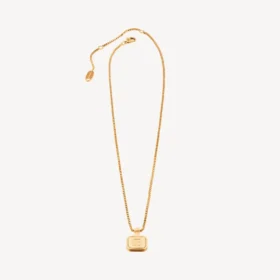 Collana lunga Nano Square in oro