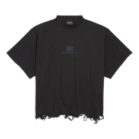 Corta oversize BB Classic Balenciaga “Nero” 783399TQVS81083