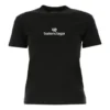 Cotone con stampa logo SS21, nero 612964TJVD91034