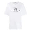 Crown a maniche corte, bianco 594599TGV609000