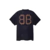 Crypto T-shirt Oversized “Black Faded” 739028TOVN81055