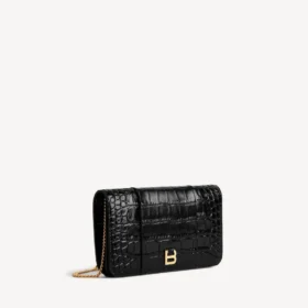 Custodia per cellulare da donna Hourglass, nera