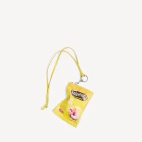 Custodia porta-cellulare Chips in giallo