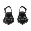Décolleté con cinturino posteriore Cagole da 70 mm “Black” 714251WAD4E1081