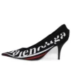 Décolleté con logo della campagna “Nero” 495777W06001091