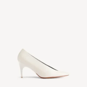 Décolleté da donna modello Duchesse in bianco neve