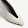 Décolleté da donna modello Duchesse in bianco neve Décolleté da donna modello Duchesse in bianco neve