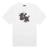 Edizione limitata, motivo piccolo, maniche corte, unisex, bianco 612966TJVM99000