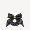 Elastico per capelli Clemence XL da donna in nero/oro