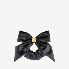 Elastico per capelli Clemence XL da donna in nero/oro