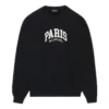 Felpa a girocollo Cities Paris “Black White” 676629TLVL81070