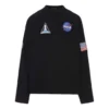 Felpa Balenciaga x NASA Space Multi-Patch “Black” 662496TKVD71070