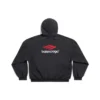 Felpa con cappuccio 3B Sports Icon Oversized “Nero Rosso Bianco” 739024TPVD81470