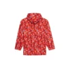 Felpa con cappuccio BB a trama intrecciata “Red” 594576THV676400