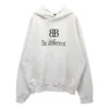 Felpa con cappuccio BB Be Different “Ecru Black” 720426TNVB49784