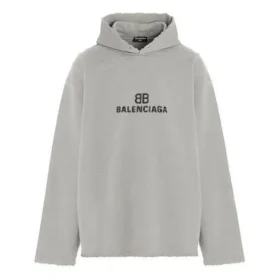 Felpa con cappuccio BB Pixel Print “Grey” 661711TKVF68174
