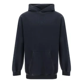 Felpa con cappuccio BB vestibilità media “Washed Black” 570811TMVG68190 Felpa con cappuccio BB vestibilità media “Washed Black” 570811TMVG68190