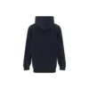 Felpa con cappuccio BB vestibilità media “Washed Black” 570811TMVG68190