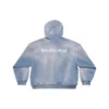 Felpa con cappuccio “Blue” 767877TPVK24313