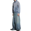 Felpa con cappuccio “Blue” 767877TPVK24313