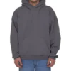 Felpa con cappuccio Care Label, vestibilità media “Grey Black” 725565TNVL61219