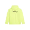 Felpa con cappuccio con logo Alphabet giallo 578135TJVD47110