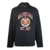 Felpa con cappuccio con stampa del logo del college “Black” 674685TLV891076