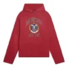 Felpa con cappuccio con stampa del logo del college “Red” 674685TLV896163