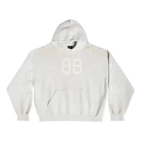 Felpa con cappuccio Crypto, vestibilità media “Off White” 742603TOVU7