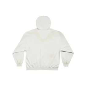 Felpa con cappuccio da Skater Oversized “White” 739024TOVN39012
