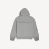 Felpa con cappuccio da uomo Balenciaga con zip, vestibilità regolare, in grigio Balenciaga