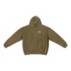 Felpa con cappuccio dalla vestibilità ampia “Khaki” 620973TKVI92463