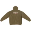 Felpa con cappuccio dalla vestibilità ampia “Khaki” 620973TKVI92463