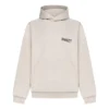 Felpa con cappuccio e apertura frontale Political Campaign “Light Beige” 739024TKVI99711