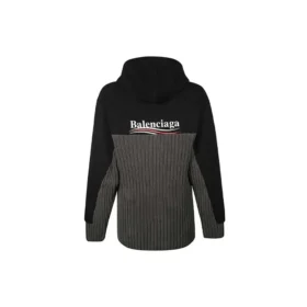 Felpa con cappuccio e etichetta Cola “Black” 621069T31754088