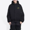 Felpa con cappuccio e imbottitura Balenciaga x The Simpsons “Black” 657115TLVG71000