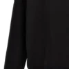 Felpa con cappuccio e logo al contrario “Nero” 674986TNVR31070