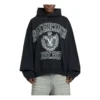 Felpa con cappuccio e logo “Black Cottom” 744463TOVK28190