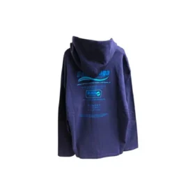 Felpa con cappuccio e logo “Blue” 661711TKVF