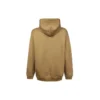 Felpa con cappuccio e logo ricamato “Khaki” 570811TKVB59504