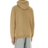 Felpa con cappuccio e logo ricamato “Khaki” 570811TKVB59504