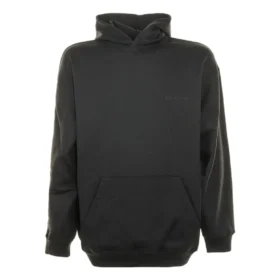Felpa con cappuccio e logo ricamato “Washed Black” 570811TKVB58190